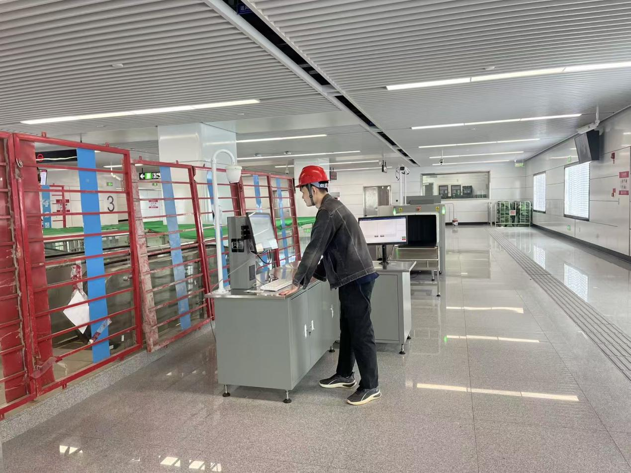Güvenlik kontrol ekipmanımız Nanchang Metro'nun yükseltmesine yardımcı olur 