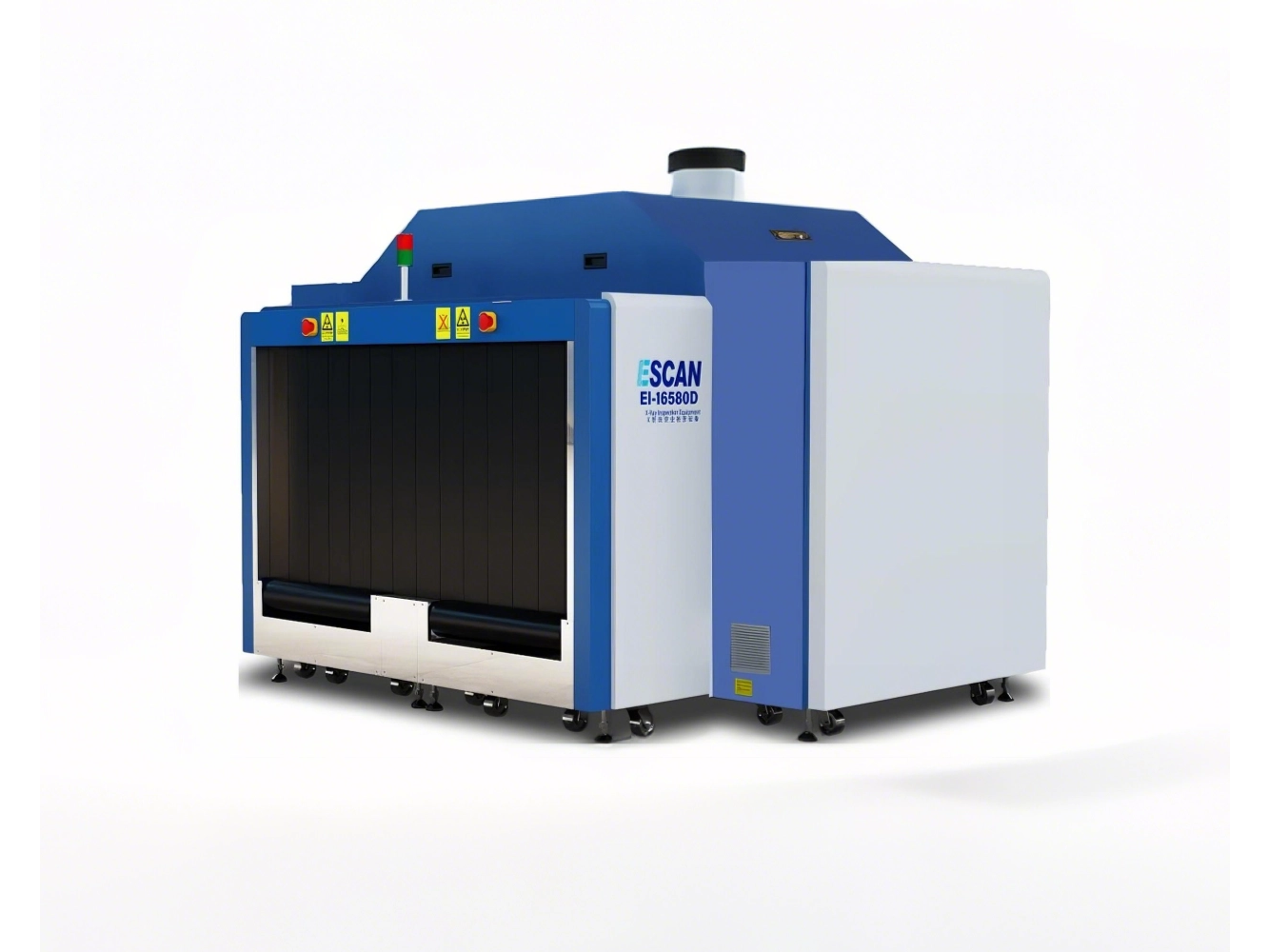 EI-16580D Kayıtlı Bagaj X-ray Çift Görünümlü Güvenlik Tarama Ekipmanı